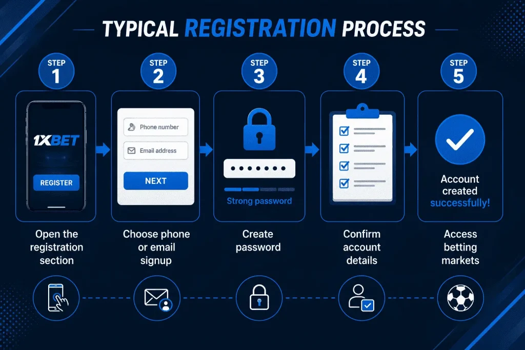 1xBet Registration